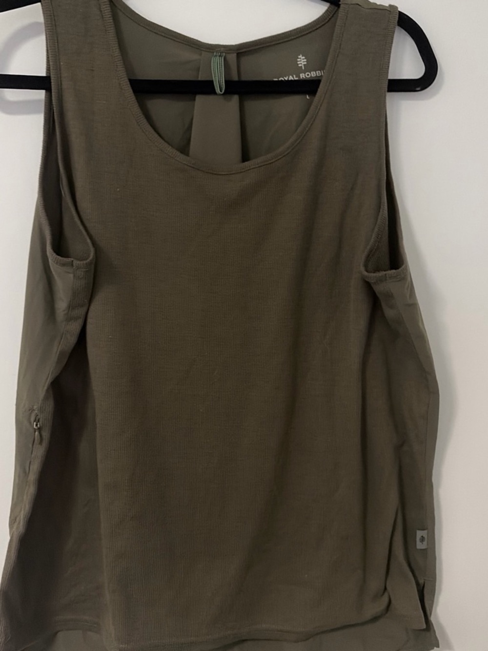 Royal Robbins Olive Green Women's Tank Top